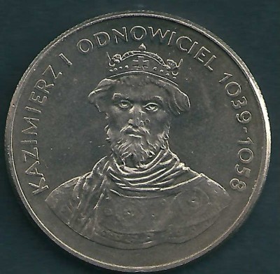 1980 r. 50 zł Kazimierz Odnowiciel.