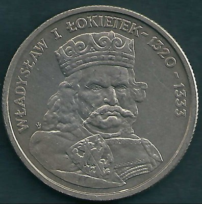 1986 r. 100 zł Władysław I Łokietek.
