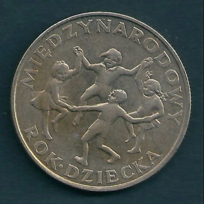 1979 r. 20 zł Rok Dziecka