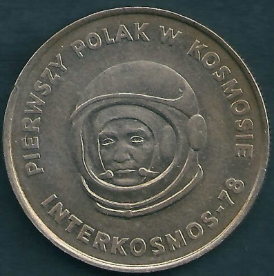 1978 r. 20 zł Pierwszy Polak w Kosmosie.