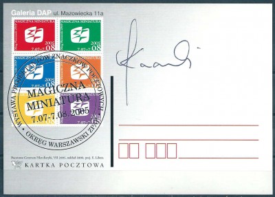 2005 r. Kartka Pocztowa