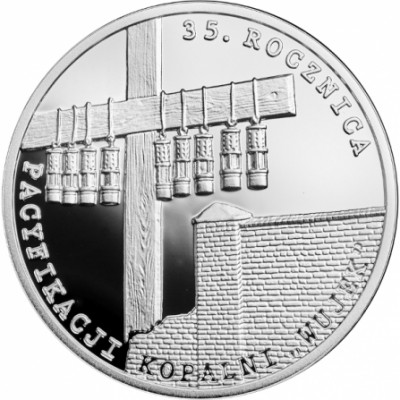 2016 r. 10 zł. Pacyfikacja Kopalni Wujek.