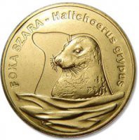 2007 r.  2 zł  Foka Szara