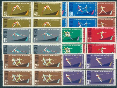 1962 r. Fi Bb 1190 - 1197**.Czw&oacute;rki.