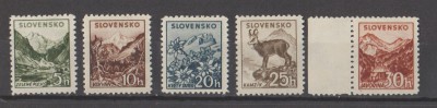 Słowacja 1940 - Mi 72-75 czyste