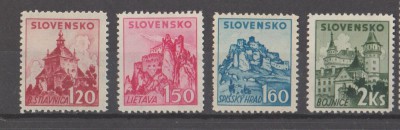 Słowacja 1941 - Mi 81-84 czyste