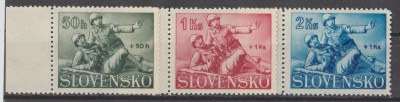 Słowacja 1941 - Mi 88-90 czyste