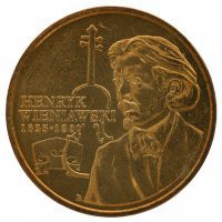 2001 r. 2 zł. Henryk Wieniawski.