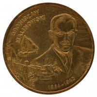 2002 r. 2 zł. Bronisław Malinowski.