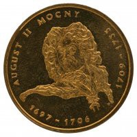 2002 r. 2 zł  August II Mocny.