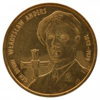 2002 r.  2 zł. Gen. Władysław Anders