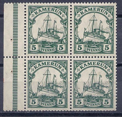 1906 r. Kolonie Niemieckie. Kamerun. Mi 5**.
