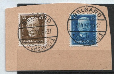 Niemcy - pomoc humanitarna 1927 - Mi 405 i Mi 406