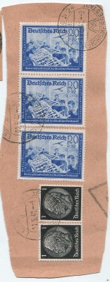 Deutsches Reich "Kameradschaftsblock" Mi: 711