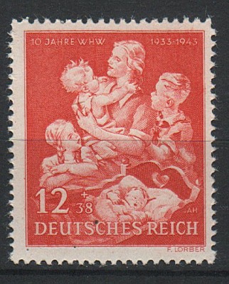 Deutsche Reich Mi 859 - stan wzorowy