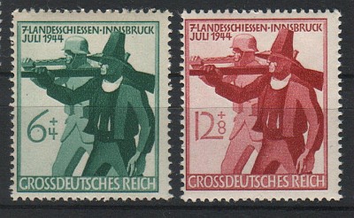 Deutsche Reich Mi 897, 898 - stan wzorowy