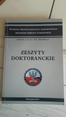 ZESZYTY DOKTORANCKIE