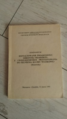 KSZTAŁTOWANIE ŚWIADOMOŚCI OBRONNEJ