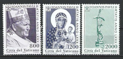 2000 r. Fi 3682 - 3684** Watykan