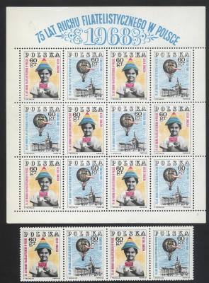 75 lat Ruchu Filatelistycznego w Polsce