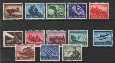 Deutsches Reich Mi 873-885 ** 1944