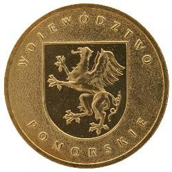 WOJ. POMORSKIE 2zł 2004 PROSTO Z WORECZKA