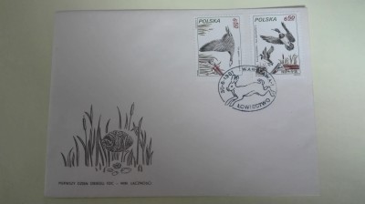 Fi 2604, Fi 2607 -  FDC. Łowiectwo