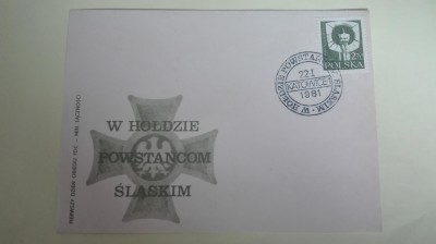 Fi 2579 -  FDC - odsłonięcie pomnika