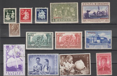 Zestaw znaczk&oacute;w -  Zagraniczne