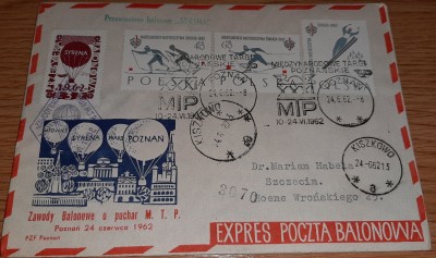 Poczta balonowa 1962 .10