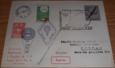Poczta balonowa 1960 .7