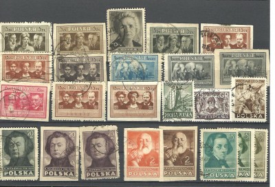 Zestaw znaczk&oacute;w nr 7 - Polska powojenna