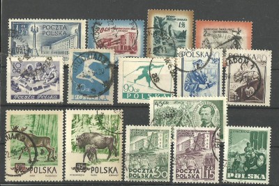 Zestaw znaczk&oacute;w nr 11 - PRL