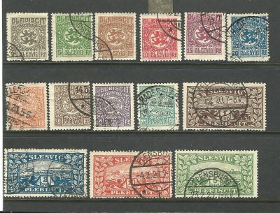 Zestaw znaczk&oacute;w nr 14 - plebiscyty