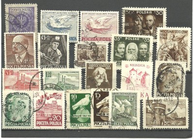 Zestaw znaczk&oacute;w nr 20 - PRL