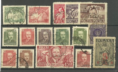 Zestaw znaczk&oacute;w nr 21 - PRL