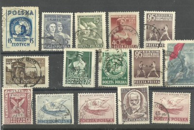 Zestaw znaczk&oacute;w nr 22 - PRL