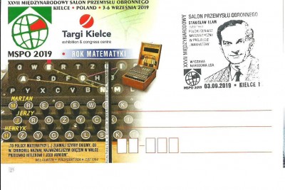 Kartka z Targ&oacute;w w Kielcach - MSPO.. 2019r