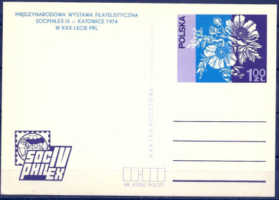 1974 r. Kartka Cp 602**.