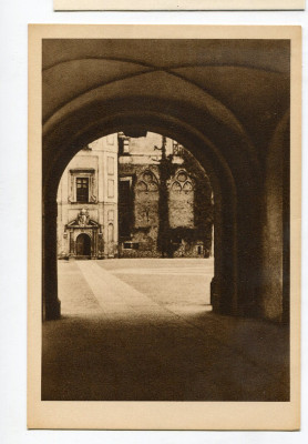 Warszawa Zamek Kr&oacute;lewski stara poczt&oacute;wka