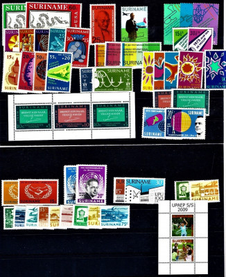 SURINAM i ANTYLE HOLENDERSKIE - kolekcja MNH**- 4 skany!