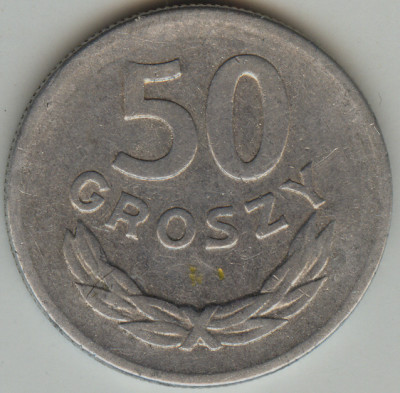 Polska 50 groszy 1968