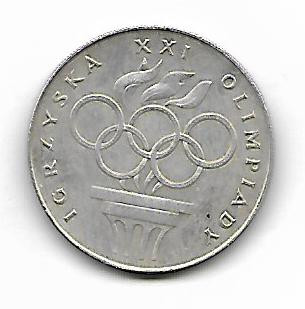 200zł. IGRZYSKA XXI OLIMPIADY  1976r.  / K-0075