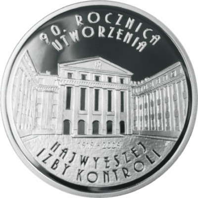 10zł. 90. rocznica utworzenia Najwyższej Izby Kontroli
