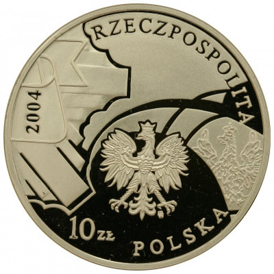 2004 r 10 zł 85 Lat Policji.