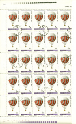 1981 r Ark 2584* kas  50 znaczk&oacute;w