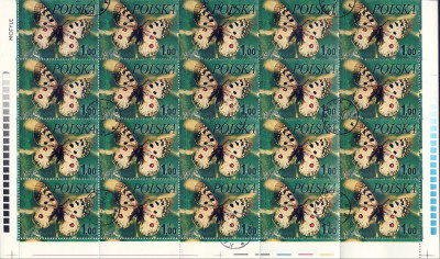 1977 r Ark 2369* kas  35 znaczk&oacute;w