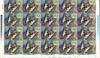 1977 r Ark 2371* kas  35 znaczk&oacute;w