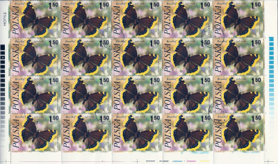 1977 r Ark 2372* kas  35 znaczk&oacute;w