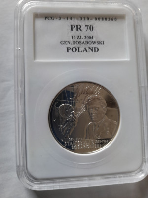 10zł  Gen. bryg. Stanisław F. Sosabowski  PR70